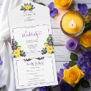 Recherche de rose et jaune mariage invitations Pour eux