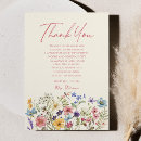 Recherche de floral remerciements cartes Bride