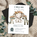 Recherche de boho elephant invitations Sauvage