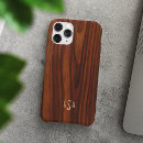 Recherche de bois foncé iphone coques Élégant