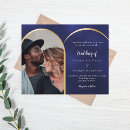 Recherche de cadre bleu marine invitations Moderne