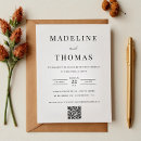 Recherche de clean invitations Noir et blanc