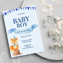 Recherche de illustration de renard invitations Moderne