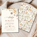 Recherche de beige baby shower invitations Au floral
