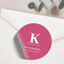 Recherche de framboise autocollants Hot pink