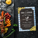 Recherche de barbecue extérieur invitations Rustique