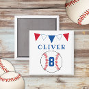 Zoek naar baseballs magneten Jongen
