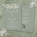 Recherche de string lights mariage invitations Minimaliste