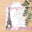 Recherche de pink gold floral baby shower invitations Rose et or
