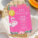 Recherche de flamant rose anniversaire invitations Pour enfants