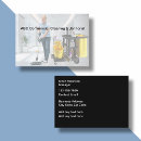 Recherche de nettoyage commercial cartes visite Moderne