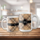 Recherche de tartans écossais tasses Brun