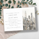 Recherche de new york skyline invitations Aquarelle