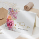 Zoek naar paarse wilde bloem kaarten Dank je creditcard