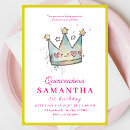 Recherche de couronne rose invitations Fête d'anniversaire