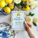 Recherche de lemon shower invitations Mother to be