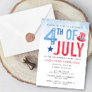 Recherche de 4 juillet invitations Aquarelle