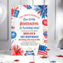 Recherche de feu invitations Rouge blanc et bleu