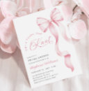 Zoek naar pink ribbon uitnodigingen Waterverf boog
