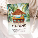 Recherche de tiki bar invitations Tropical