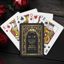 Recherche de gothique jeux de cartes Monogramme