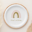 Recherche de rose gold paper assiettes Moderne