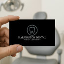 Recherche de dentiste cosmétique cartes visite Marque dentaire moderne