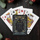 Recherche de corbeau jeux de cartes Monogramme