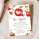 Recherche de de pomme invitations Rouge