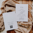 Recherche de bois léger invitations Bride