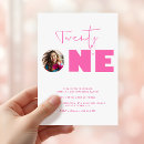 Recherche de hot pink invitations Vingt et un