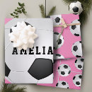 Recherche de ballons de football papier cadeau Motif