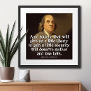 Recherche de citations de benjamin franklin posters Sécurité