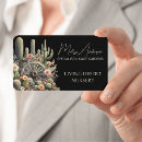 Zoek naar cactussen visitekaartjes Boho