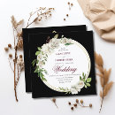 Recherche de black boho mariage invitations Aquarelle florale
