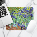 Recherche de paysage tapis souris Vincent van gogh