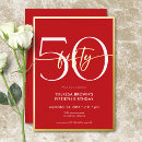 Zoek naar vijftig uitnodigingen Typografie