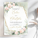 Recherche de greenery mariage invitations Boho de