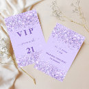 Recherche de vip invitations Violet