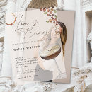 Recherche de décor de café invitations Marron