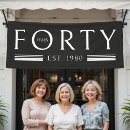 Zoek naar 40ste verjaardag spandoeken Eenvoudig