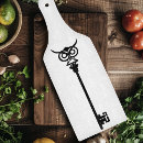 Recherche de chouette planches à découper Blanc