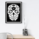 Recherche de sugar skull posters Halloween