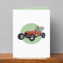 Recherche de automobile vintage vœux cartes Voiture de course vintage