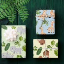 Zoek naar giraf cadeaupapier Groen