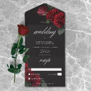 Recherche de red rose mariage invitations Pour tous
