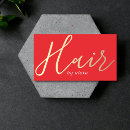 Recherche de rouge et or cartes visite Professionnel