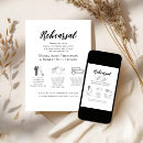 Recherche de chronologie invitations Minimaliste