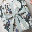 Zoek naar pauwen cadeaupapier Bruid