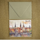 Recherche de riga lettonie cartes postales Aquarelle